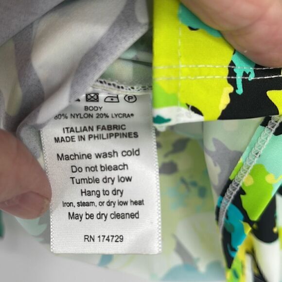 KINÖNA Keep It Covered Long Sleeve Golf Top & Skirt- Splatter Print - Picture 9 of 11